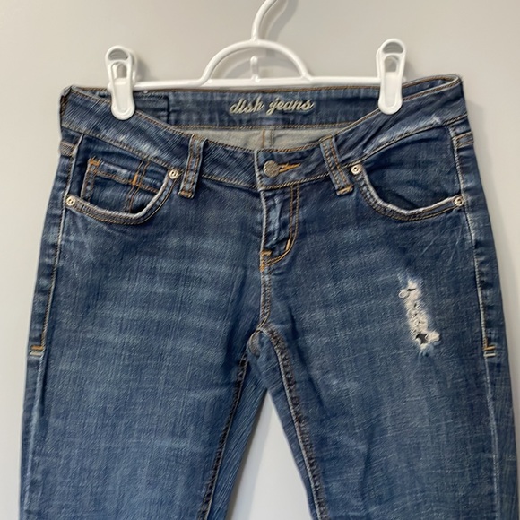 TALL Dish denim bootcut distressed jeans - Picture 2 of 5